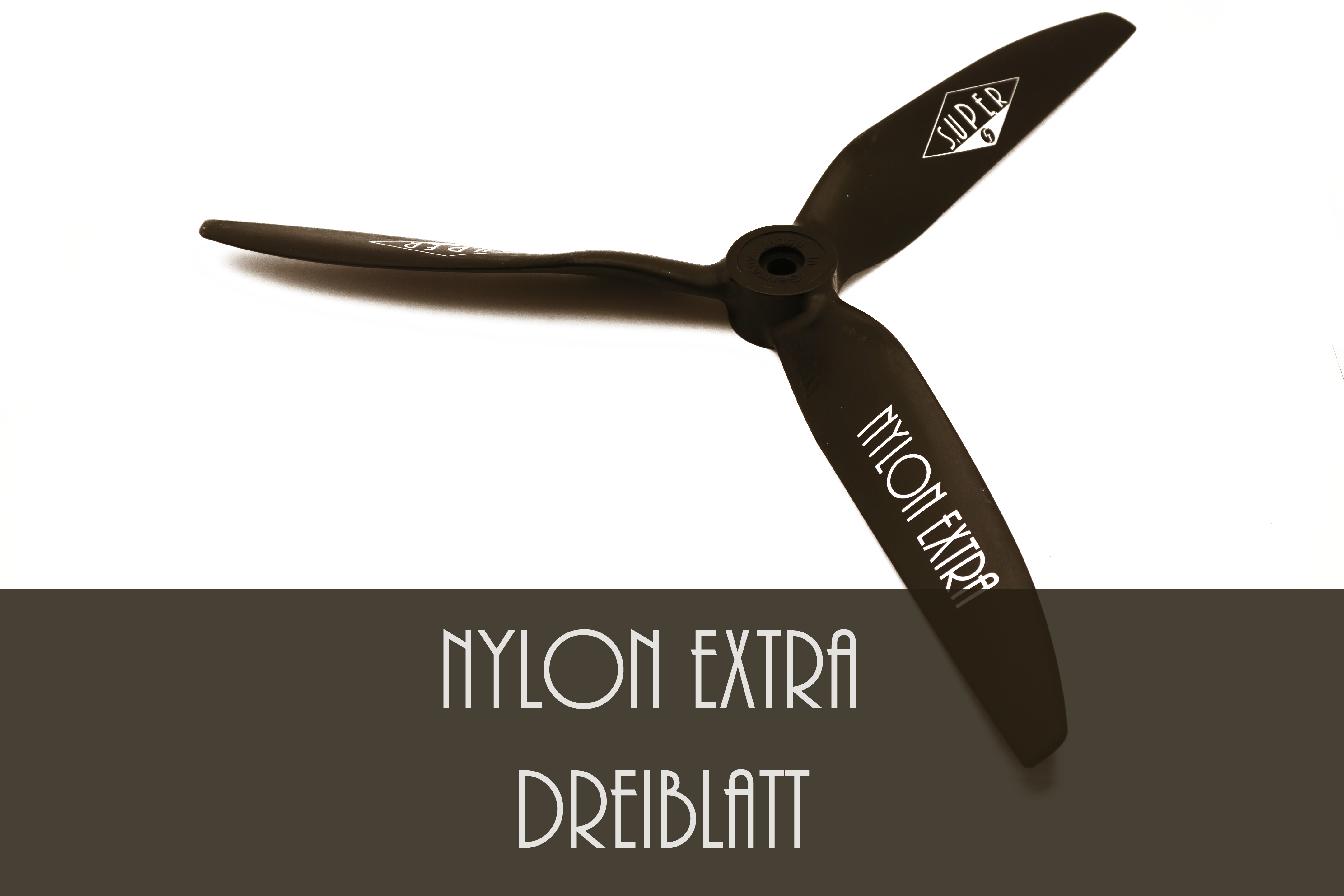 3-Blatt Nylon Extra Verbrenner